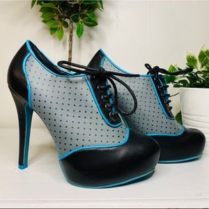 FLASH SALE! t.u.k Polka Dot Stiletto Heels